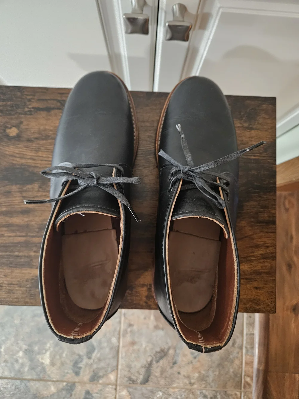 Red Wing Beckman 9024 Black Leather Chukka Boots Dress Shoes  display picture 1